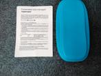 Tupperware Pastamaker voor Magnetron - Blauw, Ophalen of Verzenden, Gebruikt, Blauw, Bak of Kom