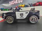 Kinderauto Politie - soft start - leren zit - verlichting-RC, Ophalen of Verzenden, Nieuw, Afstandsbediening