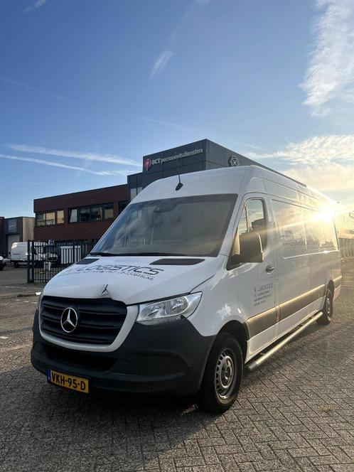 Mercedes-Benz Sprinter GB 315 CDI 150pk L3 RWD 2021 Wit, Auto's, Bestelauto's, Particulier, ABS, Achteruitrijcamera, Adaptieve lichten