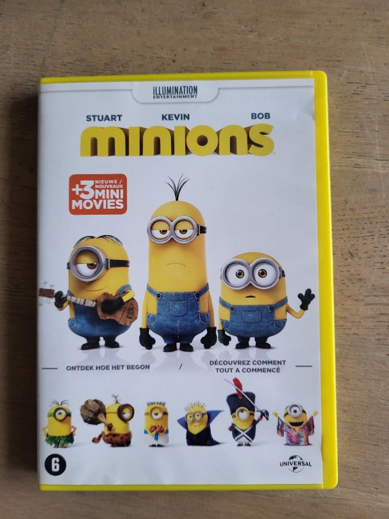 DVD Minions, Alle leeftijden, Ophalen of Verzenden, Zo goed als nieuw