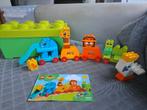 Lego duplo mijn eerste dier/ trein opbergdoos, Ophalen of Verzenden, Gebruikt, Duplo