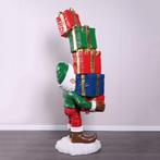 Elf with Stack of Gifts hoogte 178 cm, Diversen, Nieuw, Ophalen