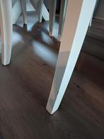 Eetkamertafel Yumali/Silvares + 4 stoelen, Huis en Inrichting, Ophalen, 50 tot 100 cm, Zo goed als nieuw, 150 tot 200 cm