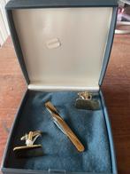 Manchetknopen + dasspeld Rabobank, Ophalen of Verzenden, Nieuw, Goud, Verguld