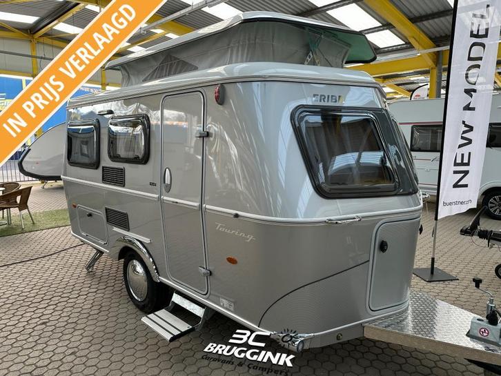 Eriba Touring 430 - BORCULO, Caravans en Kamperen, Caravans, tot en met 3, Kleine zit, Eriba, Dwarsbed, Overige typen, 4 tot 5 meter