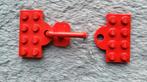 Lego trein locomotief / wagon vintage haak koppeling Rood., Kinderen en Baby's, Speelgoed | Duplo en Lego, Ophalen of Verzenden