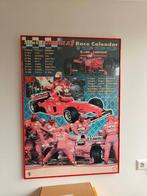Ferrari F1 poster 70x100 cm Shell seizoen 1999, Verzamelen, Ophalen, Zo goed als nieuw, Formule 1