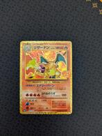 Charizard Gold #001 Pokemon 25th Anniversary, Ophalen of Verzenden, Zo goed als nieuw, Losse kaart, Foil