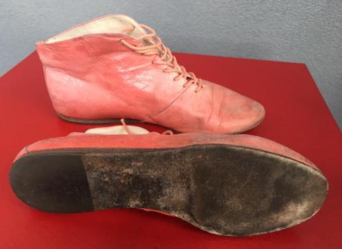 Vintage zacht kalfje leren geheel Jil Sander haute couture, Kleding | Dames, Schoenen, Gedragen, Schoenen met lage hakken, Roze