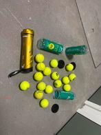 16 tenisballen, Sport en Fitness, Tennis, Ophalen, Zo goed als nieuw