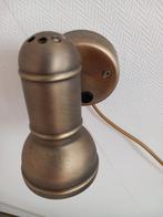 Wandlampje messing, Ophalen of Verzenden, Zo goed als nieuw