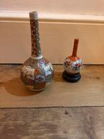 Twee kleine porseleinen vaasjes, Antiek en Kunst, Ophalen of Verzenden