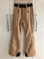 Nikkie skibroek softshell high waist flared ceintuur beige M, Kleding | Dames, Ophalen of Verzenden, Zo goed als nieuw, Nikkie