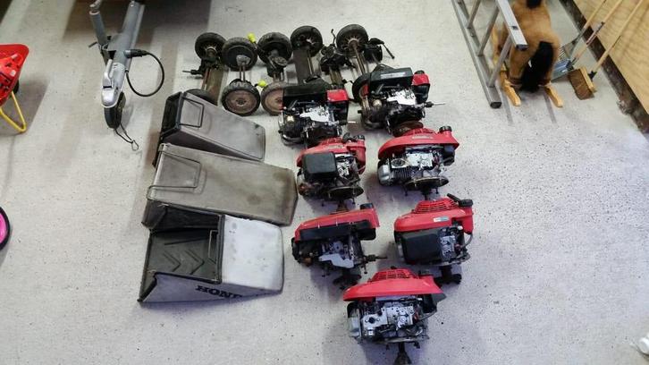 Honda grasmaaier onderdelen, Tuin en Terras, Grasmaaiers, Gebruikt, Benzine-grasmaaier, 50 cm of meer, Cirkelmaaier, Elektrische starter