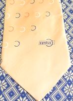 Syntus Openbaar Vervoer Bus en Trein stropdas geel, Verzamelen, Ophalen of Verzenden, Nieuw, Gebruiksvoorwerp