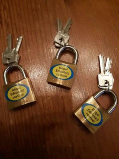Roestvrij model 85/30 hangslot ABUS en gehard staal 65/30, Doe-het-zelf en Verbouw, Hang- en Sluitwerk, Nieuw, Slot, Ophalen of Verzenden