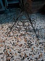 Smeedijzeren wijnrek, Huis en Inrichting, Woonaccessoires | Wijnrekken, Ophalen, 5 tot 15 flessen, Zo goed als nieuw, Metaal
