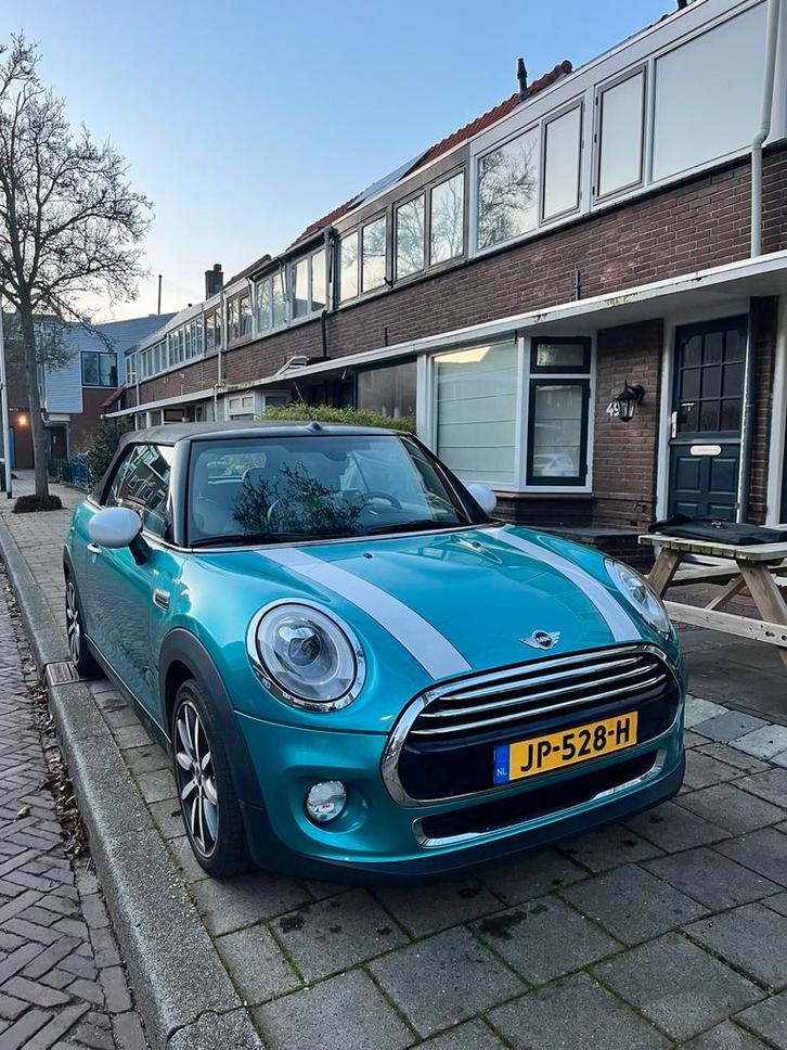Mini Cooper Cabrio 1.5 136pk 2016, Auto's, Mini, Particulier, Cabrio, ABS, Airbags, Airconditioning, Alarm, Bluetooth, Centrale vergrendeling
