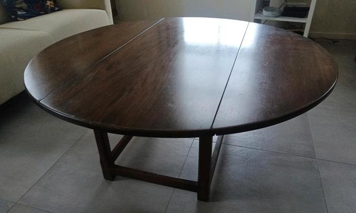 Antieke mahonie salontafel / koffietafel / side table, Antiek en Kunst, Antiek | Meubels | Tafels, Ophalen