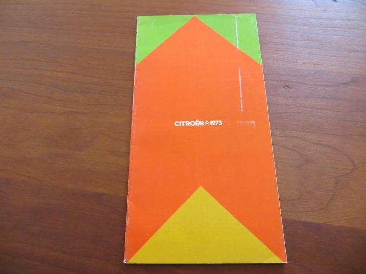 Compacte folder Citroen 1976 programma 2CV Dyane Ami8 DS SM, Boeken, Auto's | Folders en Tijdschriften, Zo goed als nieuw, Citroën