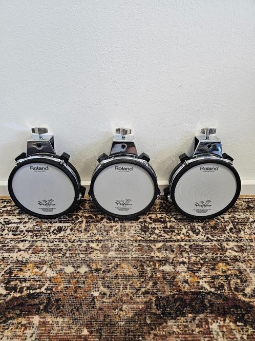 Roland PD-85 Snare Tom Pad | Gaasvel | 3 = 175 euro | Drums, Muziek en Instrumenten, Instrumenten | Onderdelen, Gebruikt, Drums of Percussie