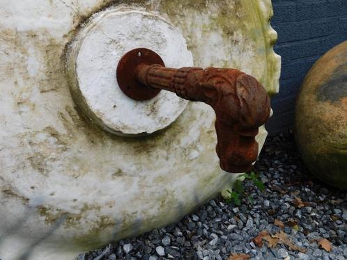 Wateruitloop, fontein uitloop - mythisch wezen Waterspuwer a, Tuin en Terras, Waterpartijen en Fonteinen, Waterornament, Gietijzer