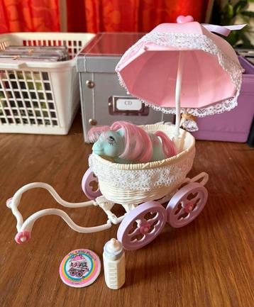 My Little Pony Baby Buggy 1986 - incompleet beschikbaar voor biedingen