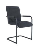 Feel Furniture - Eetkamerstoel - Seal - Echt leer - Zwart, Huis en Inrichting, Stoelen, Ophalen, Nieuw, Zwart, Leer