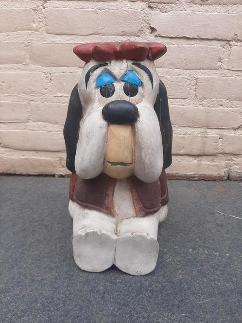 Houten Droopie Hond Bloempotstandaard, Huis en Inrichting, Stoelen, Gebruikt, Eén, Hout, Bruin, Ophalen of Verzenden