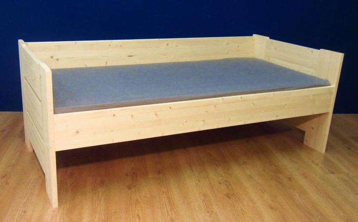 Massief houten bed zonder lades of 3 ruime laden, Kinderen en Baby's, Kinderkamer | Bedden, Nieuw, 180 cm of meer, 85 tot 100 cm