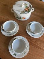 Vintage Villeroy en Boch soepterrine+soepkommen, Huis en Inrichting, Keuken | Servies, Ophalen of Verzenden, Zo goed als nieuw