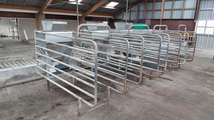 Nedap krachtvoerboxen, Dieren en Toebehoren, Overige Dieren-accessoires, Gebruikt, Ophalen