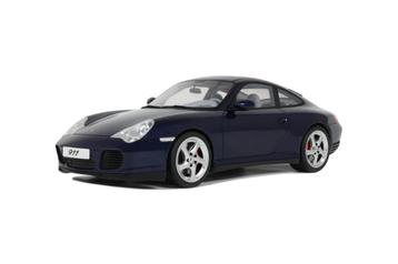 1:18 Porsche 911 996.2 Carrera 4S - 2002 - Donkerblauw GT938 beschikbaar voor biedingen
