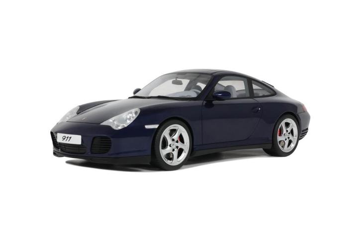1:18 Porsche 911 996.2 Carrera 4S - 2002 - Donkerblauw GT938, Hobby en Vrije tijd, Modelauto's | 1:18, Nieuw, Auto, Overige merken