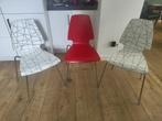 IKEA Vilmar stoelen x3, Ophalen, Drie, Wit, Zo goed als nieuw