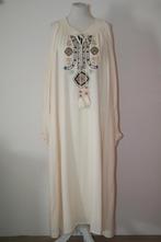 Lange jurk mt 44 46 XL Boho style Nieuw, Verzenden, Wit, Maat 46/48 (XL) of groter, Nieuw