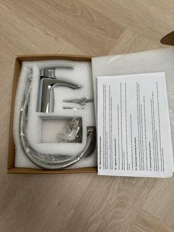 Wastafelmengkraan Chroom NIEUW in doos beschikbaar voor biedingen
