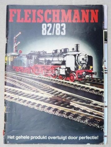 Fleischmann catalogus / prijslijst 82 -83 h0 en n spoor. beschikbaar voor biedingen
