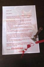 persoonlijke brief van Sinterklaas, Ophalen, Nieuw