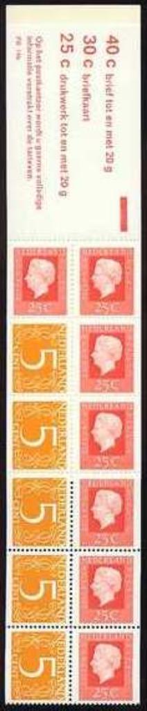 Nederland Postzegelboekje 14b postfris 1973, Postzegels en Munten, Postzegels | Nederland, Postfris, Na 1940, Ophalen of Verzenden