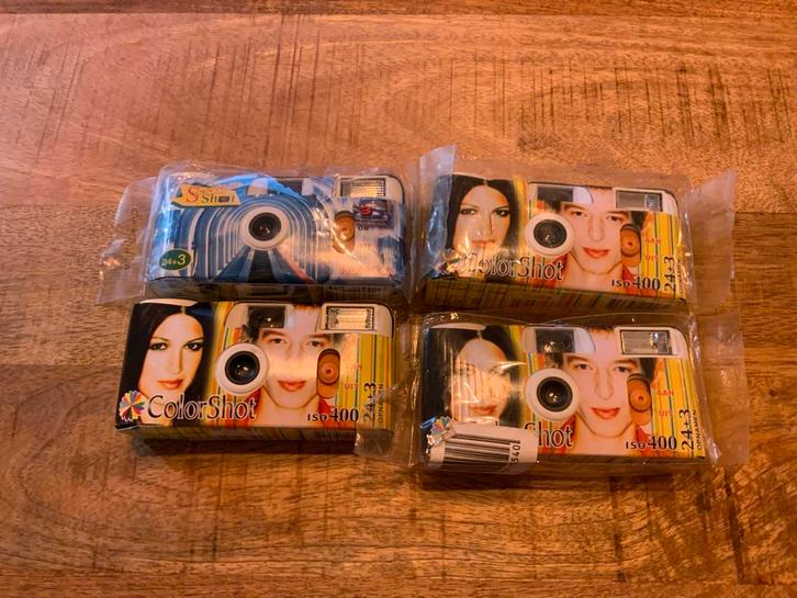 Vintage Wegwerp Camera's 2008 - Zeldzaam!, Audio, Tv en Foto, Fotocamera's Analoog, Gebruikt, Compact, Overige Merken, Ophalen of Verzenden