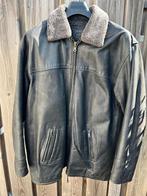 Vintage leren herenjas, maat L, Jones Division, Kleding | Heren, Ophalen of Verzenden