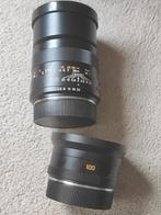 Leitz Leica 100mm Macrolens: Macro-Elmar-R f4/100 + extender, Ophalen of Verzenden, Macrolens, Zo goed als nieuw