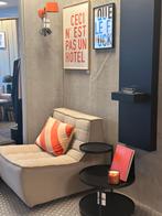 Ethnicraft Fauteuil N701 1zits ecru, Huis en Inrichting, Fauteuils, Modern design, Nieuw, 75 tot 100 cm, Natuurlijk wonen