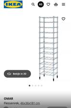 Flessenrek Ikea zgan, Huis en Inrichting, Woonaccessoires | Wijnrekken, Ophalen of Verzenden, Zo goed als nieuw, Minder dan 50 cm