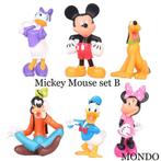 set 6 mickey minnie mouse goofy pluto donald duck poppetjes, Verzamelen, Disney, Ophalen of Verzenden, Donald Duck, Nieuw, Beeldje of Figuurtje