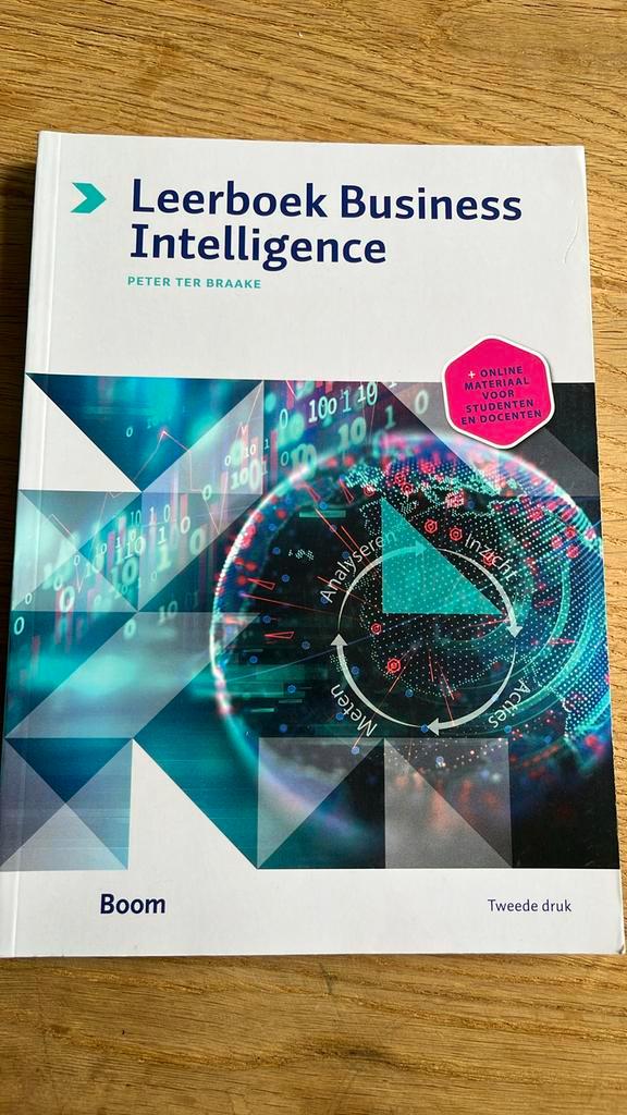 Peter ter Braake - Leerboek Business Intelligence, Boeken, Informatica en Computer, Zo goed als nieuw, Ophalen