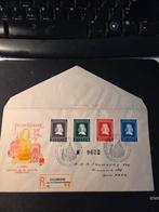 @@ E7 beschreven @@  open klep, Postzegels en Munten, Ophalen of Verzenden, Beschreven, Nederland