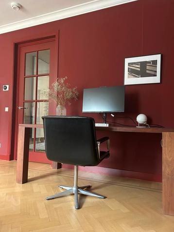 Prachtige massieve kersenhouten tafel/bureau 90x180x175h beschikbaar voor biedingen