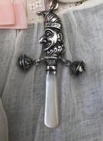 Zilver ( 925)  Rammelaar met 2 bellen - Harlekijn, Ophalen of Verzenden